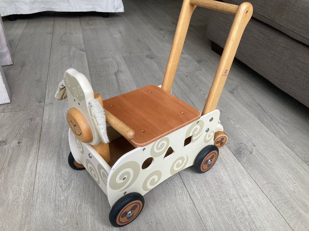 Loopwagen schaap, Ophalen, Gebruikt, Overige typen, Met wieltjes