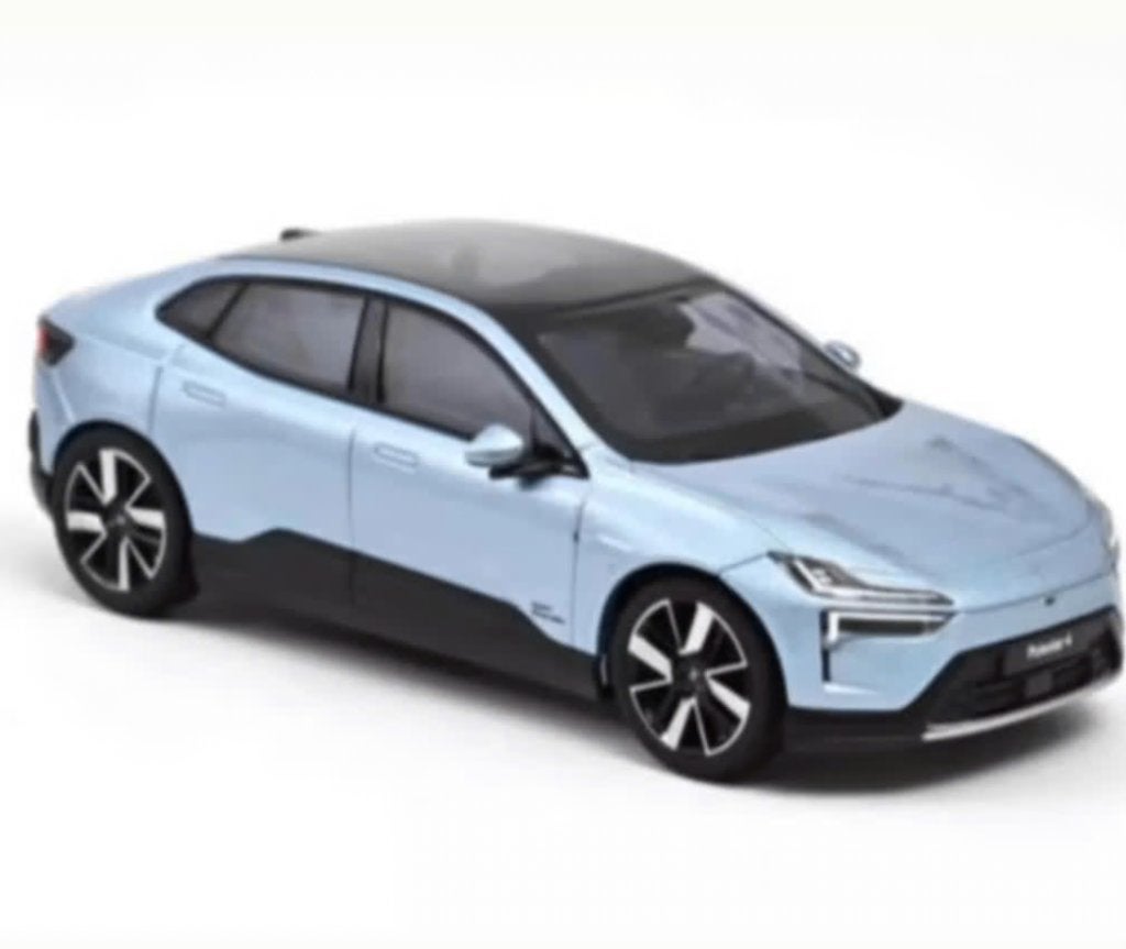 Polestar 4 2024 L.Blauw schaal 1/43 NOREV ref. 874011