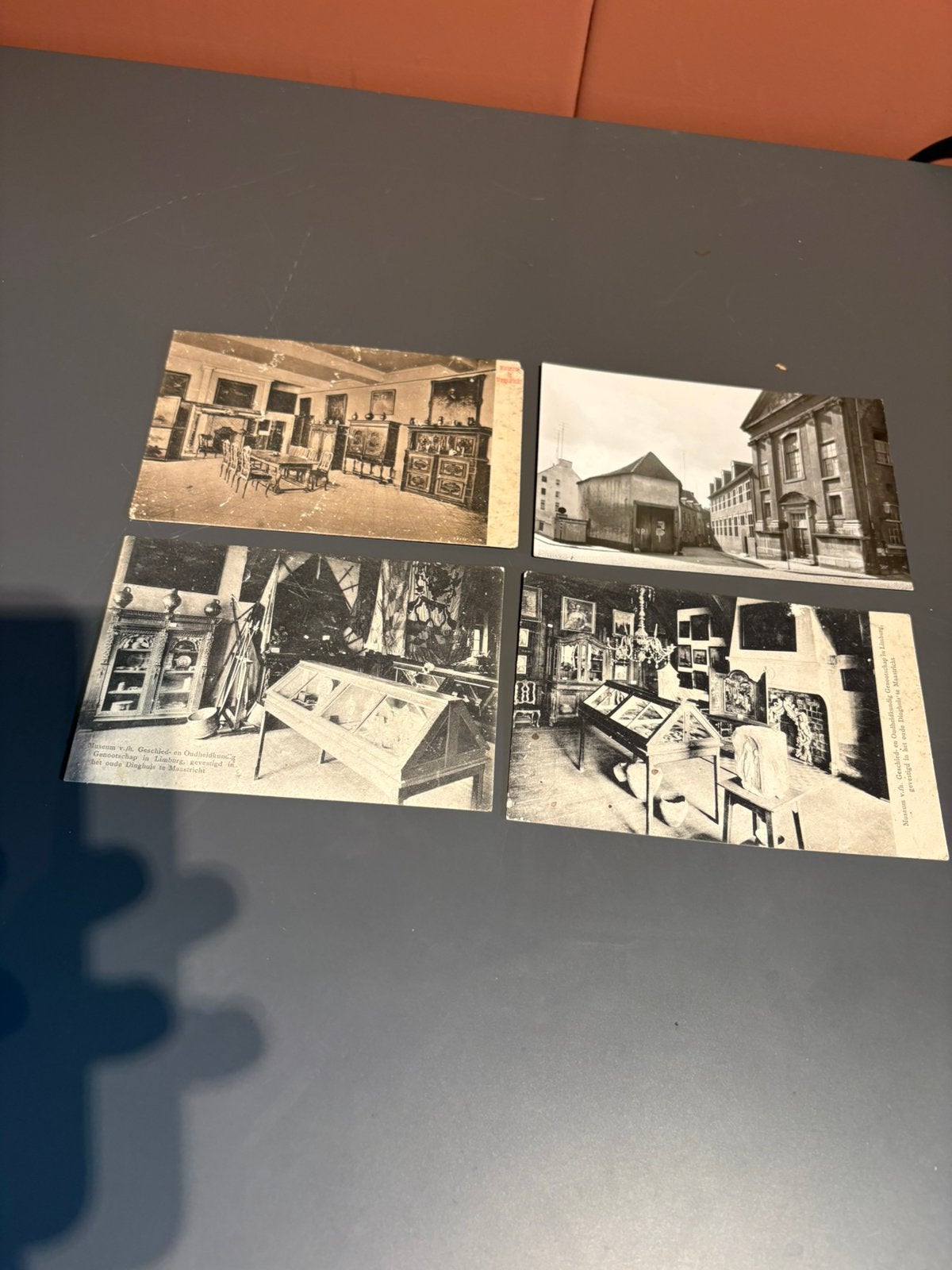 4 Oude Maastricht Ansichtkaarten – Museum in het Dinghuis, Verzenden, Voor 1920, Limburg
