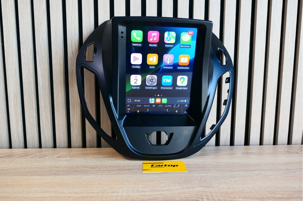 Ford B-max| Autoradio | Carplay | zwart | Andriod 10, Auto diversen, Meridiaan 42, Zo goed als nieuw, Info@cartop-automotive.nl