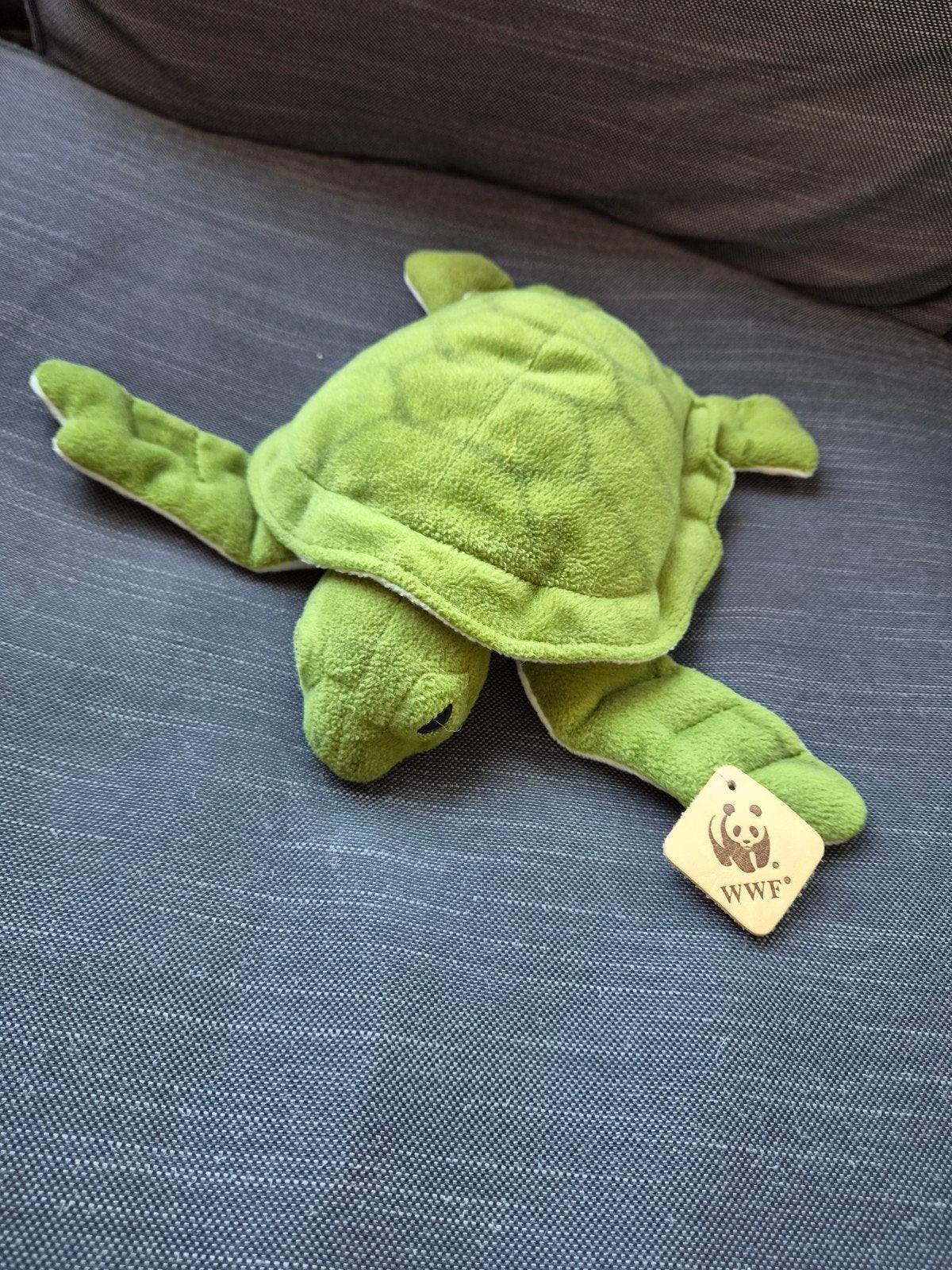 WWF Anna Club Plush Schildpad Knuffel - Zo goed als nieuw, Groen, Overige karakters, Overige typen, Ophalen of Verzenden