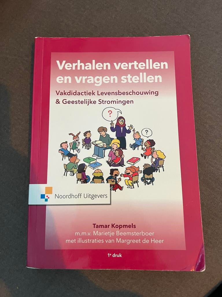 PABO studieboek Verhalen vertellen en vragen stellen, Boeken, Ophalen of Verzenden, Alpha, Gelezen, HBO