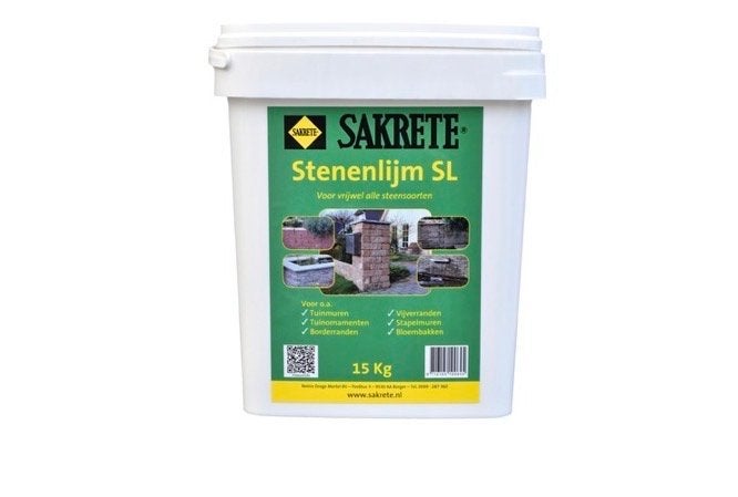 Sakrete Stenenlijm SL 15 kg - Ongeopend Nieuw, Ophalen, Nieuw
