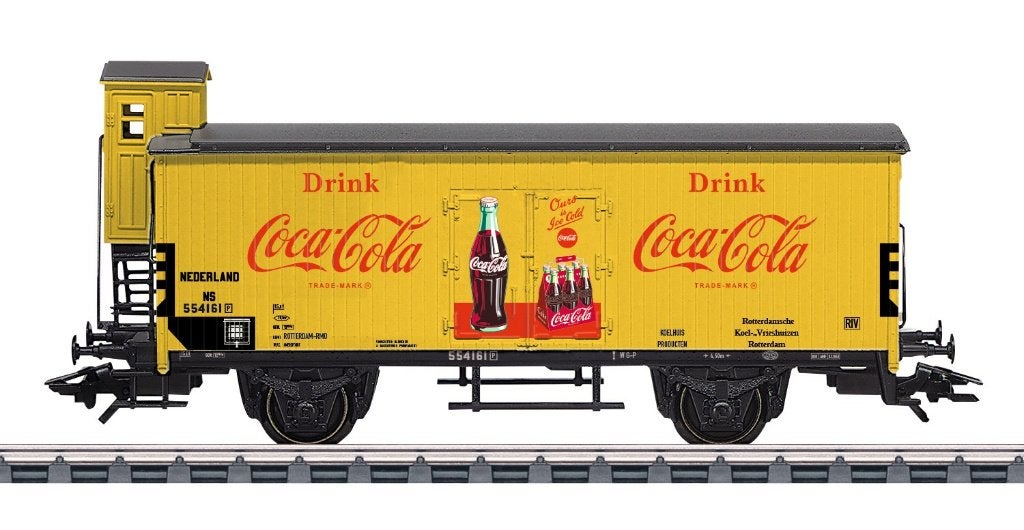 Marklin H0 48936 - Goederenwagen Coca-Cola v.d. NS in ovp, Wisselstroom, Ophalen of Verzenden, NS, Märklin
