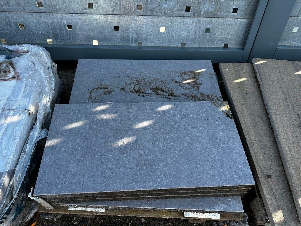 Keramische tegel 40x80 Grijs | 6st. partij, Ophalen, Keramiek, Nieuw, Minder dan 5 m²