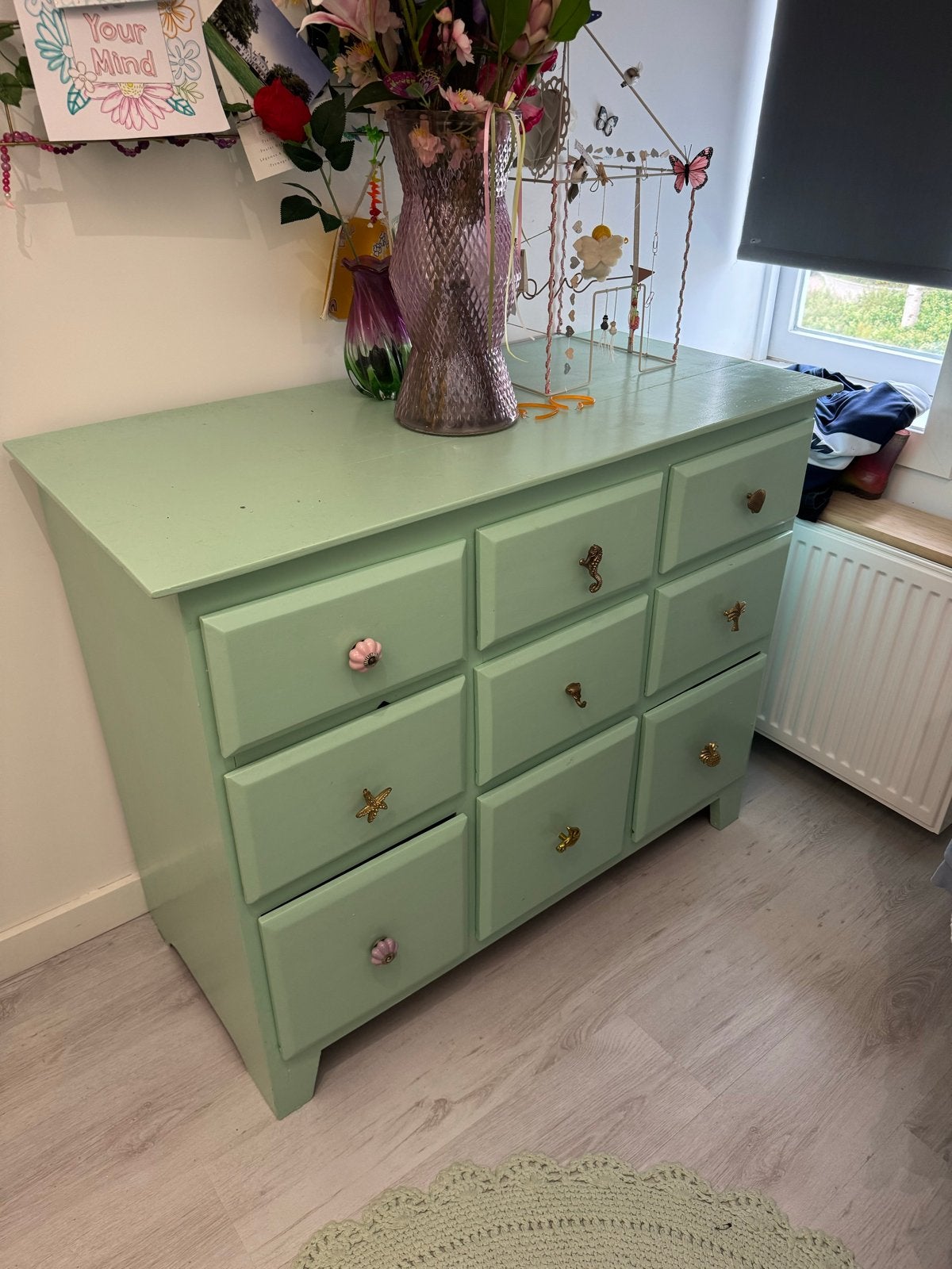 Mooie nette Comode/ladekast - 91x112x53cm, Ophalen, Gebruikt, 100 tot 150 cm, 5 laden of meer