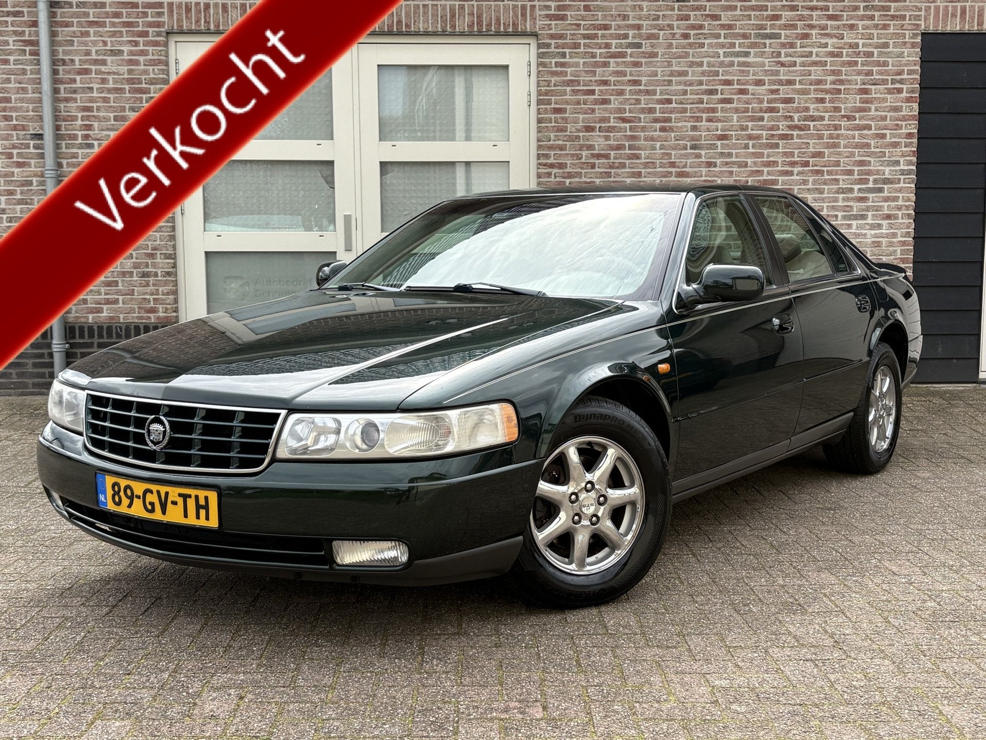 Cadillac Seville 4.6-V8 SLS-A Bose Orig NL auto NAP, Auto's, 4565 cc, Beige, Bedrijf, Traction-control