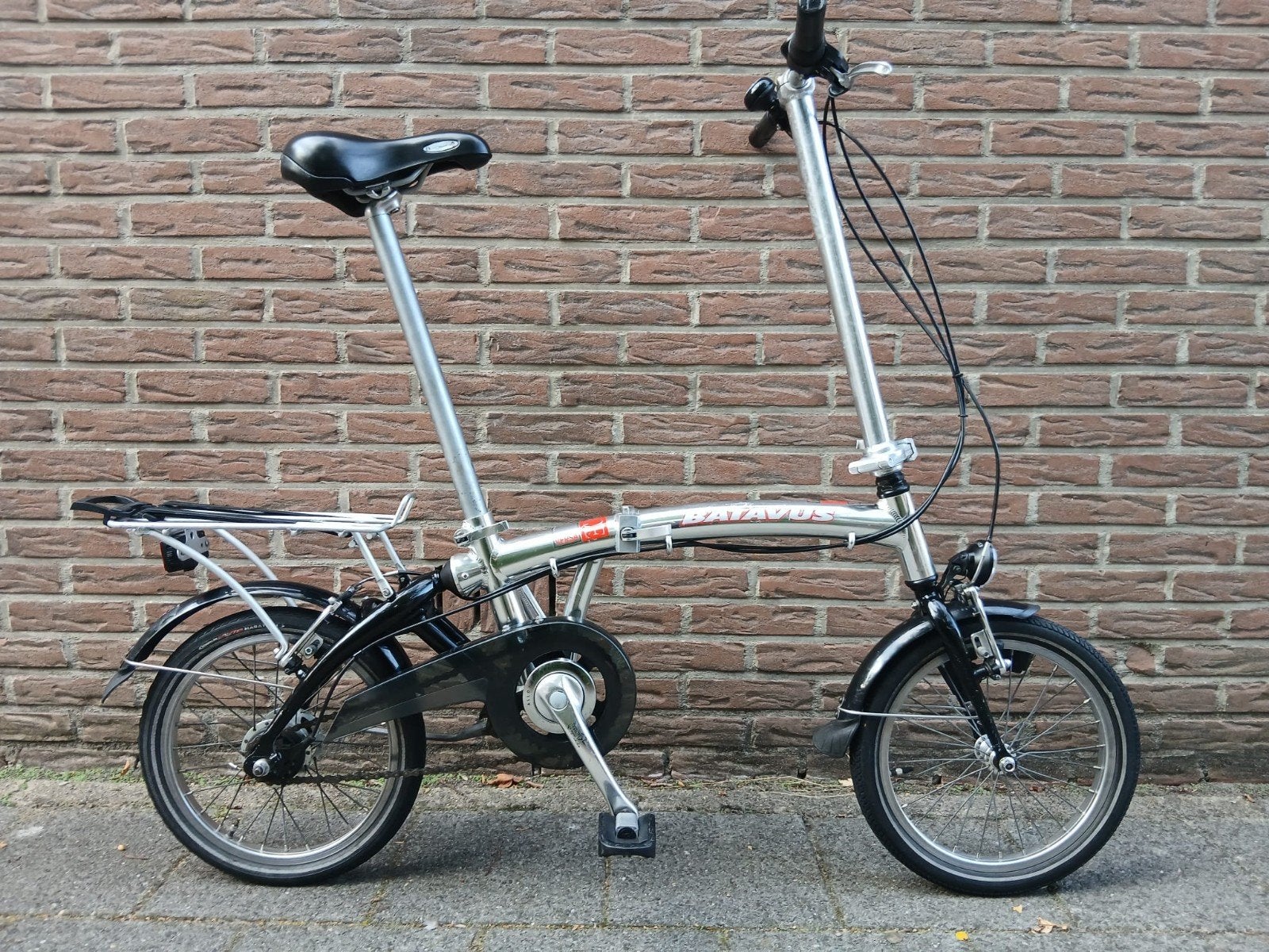 Batavus vouwfiets met 4 versnellingen., Fietsen en Brommers, Fietsen | Vouwfietsen, Ophalen, 16 tot 18 inch, Versnellingen, Batavus