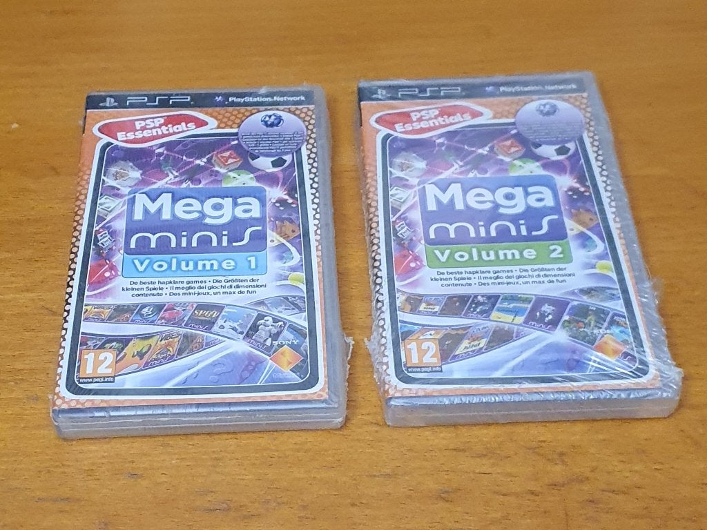 NIEUW SEAL | PSP | Mega Minis Volume 1 + Mega Minis Volume 2, Avontuur en Actie, 1 speler, Nieuw, Ophalen of Verzenden