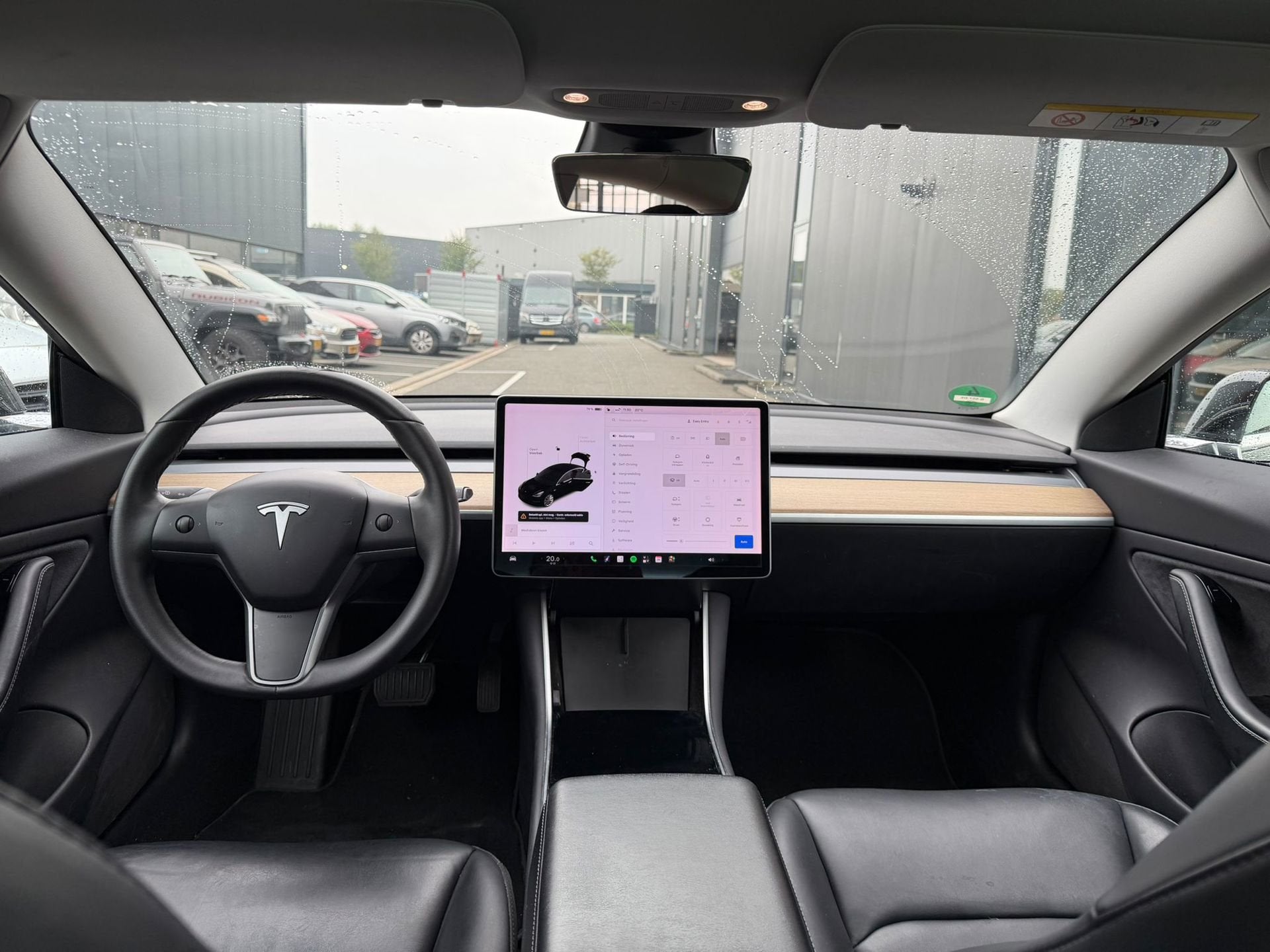 Tesla Model 3 Long Range AWD 75 kWh | Pano | Navi | Stoelver, Automaat, Zwart, Onderhoudsboekje, 84 €/maand
