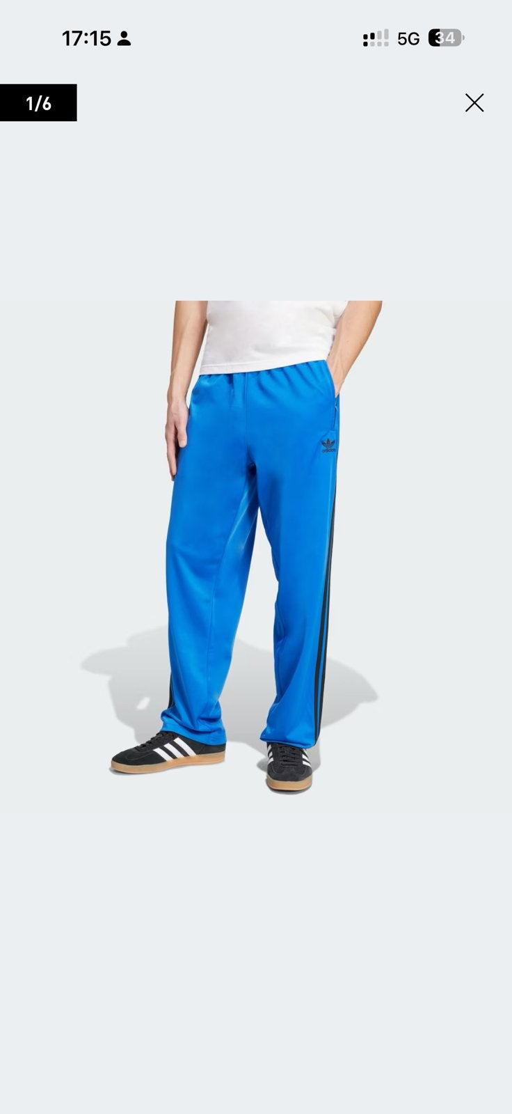 Adicolor classics firebird trainingsbroek, maat S, Blauw, Overige typen, Nieuw, Ophalen of Verzenden