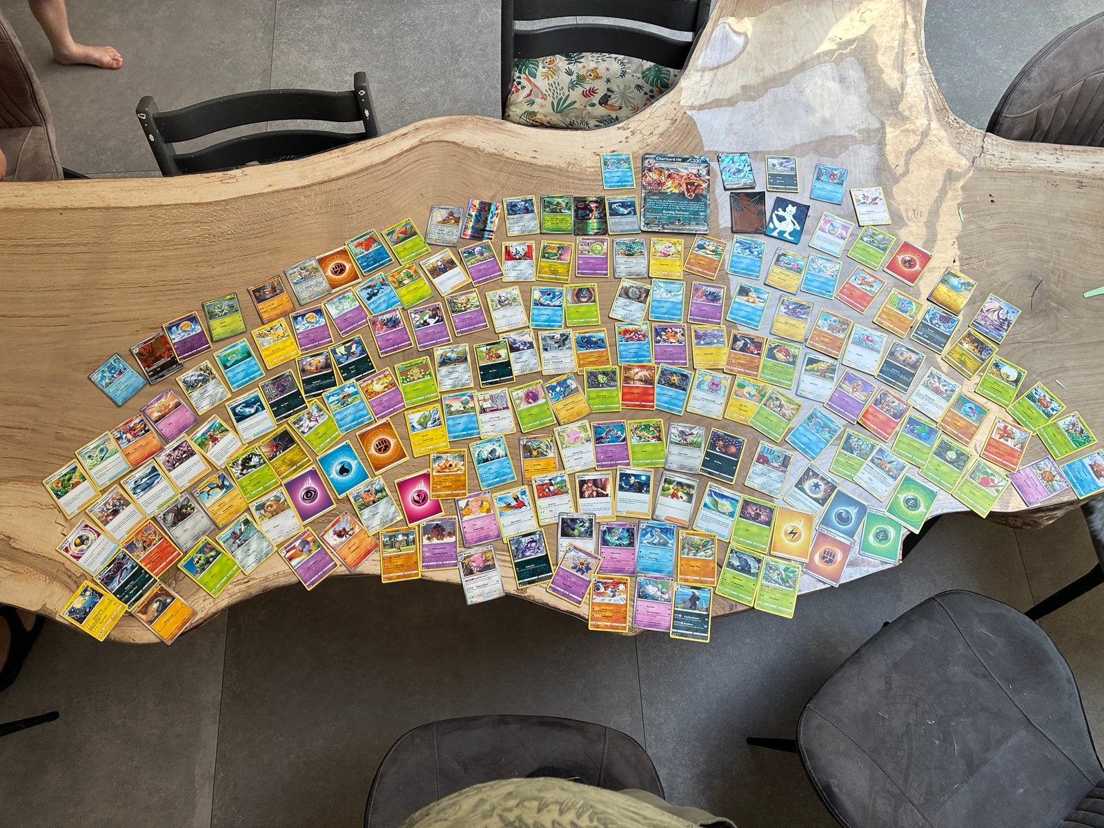 Partij pokemon kaarten, Ophalen, Meerdere kaarten