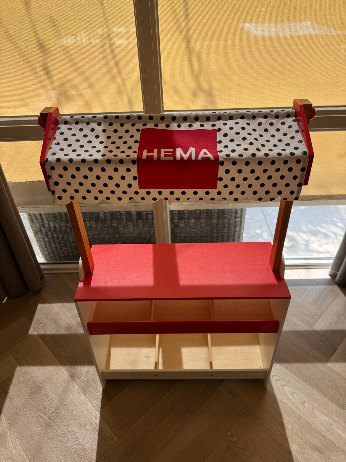Hema houten speelgoedwinkel, Ophalen, Zo goed als nieuw, Jongen of Meisje