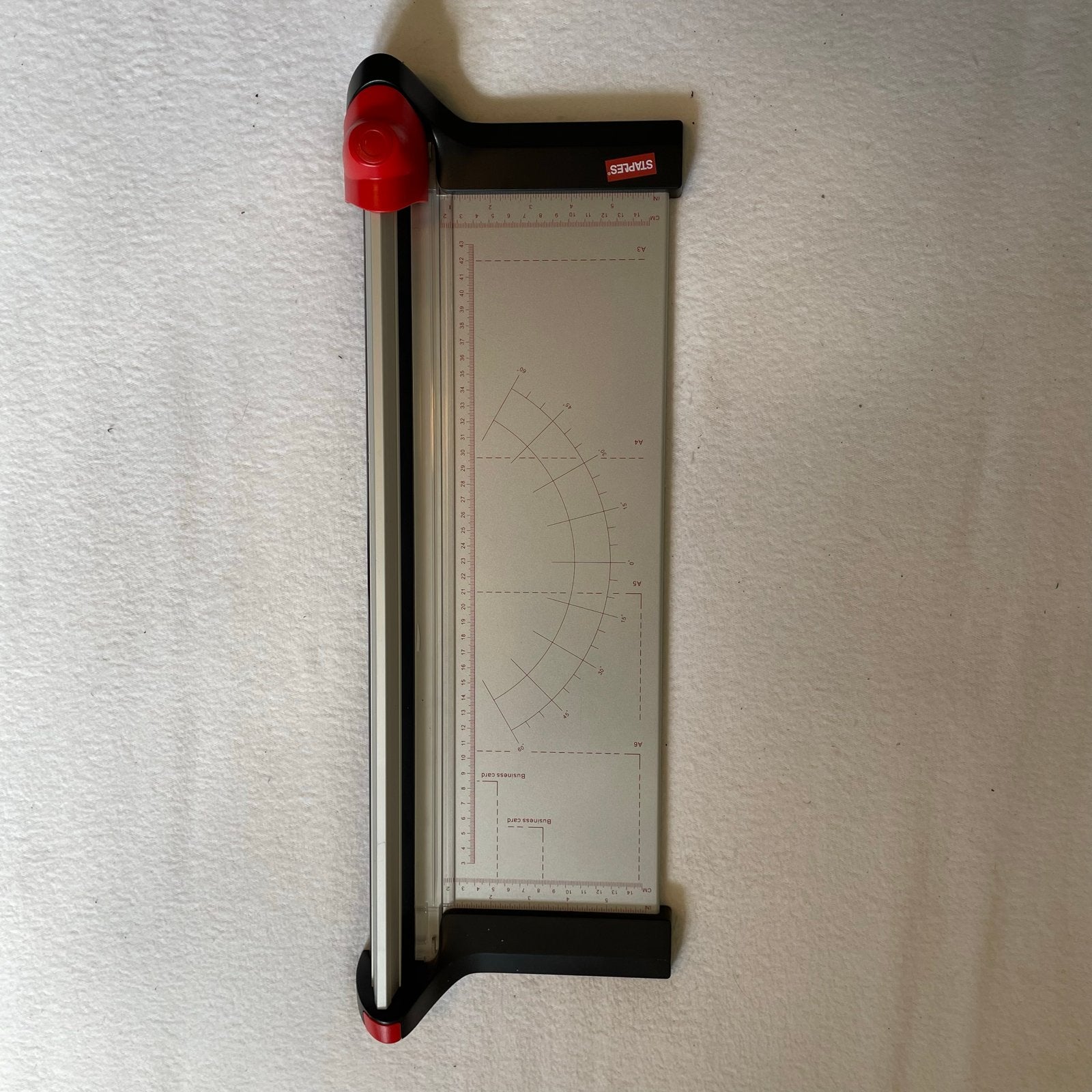 Staples papier snijmachine - zo goed als nieuw, Diversen, Ophalen of Verzenden, Gebruikt