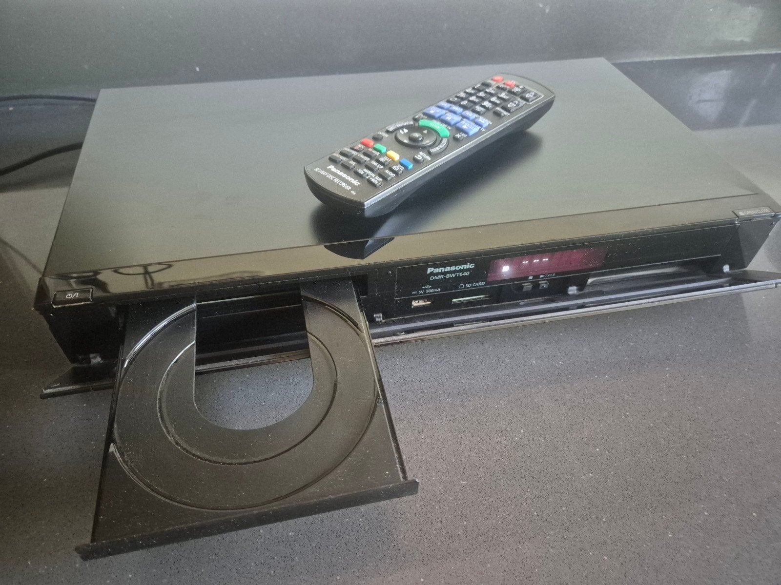 Panasonic DMR-BWT640 4K Upscaling Blu-Ray Speler/Recorder, Ophalen of Verzenden, Gebruikt, Panasonic
