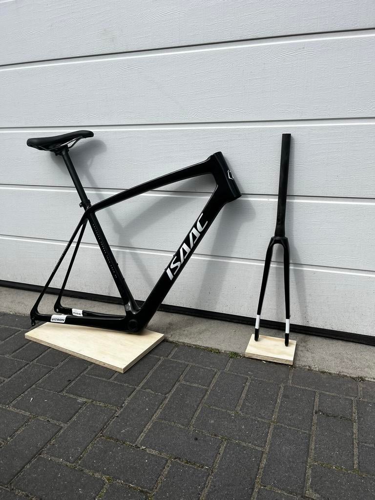 Nieuw Isaac Vitron Disc Carbon Frame - Maat L - Onyx Black, Fietsen en Brommers, Fietsen | Racefietsen, Overige merken, Carbon