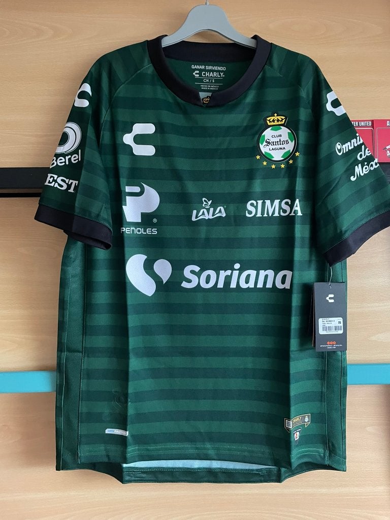 Club Santos Laguna Charly Voetbalshirt Maat S Nieuw, Nieuw, Ophalen of Verzenden, Groen, Maat 46 (S) of kleiner