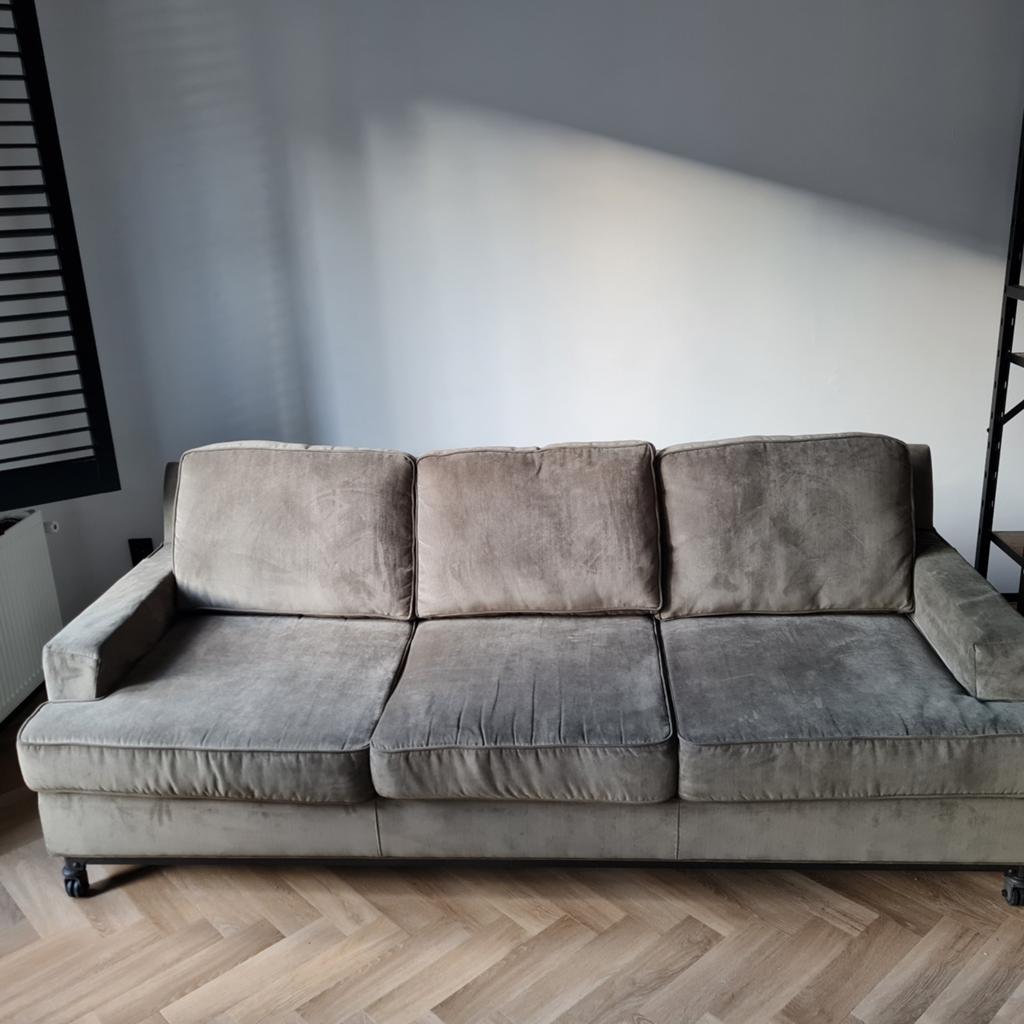 Riviera Maison bank 3,5 seater, Ophalen, Gebruikt, 75 tot 100 cm, 200 tot 250 cm