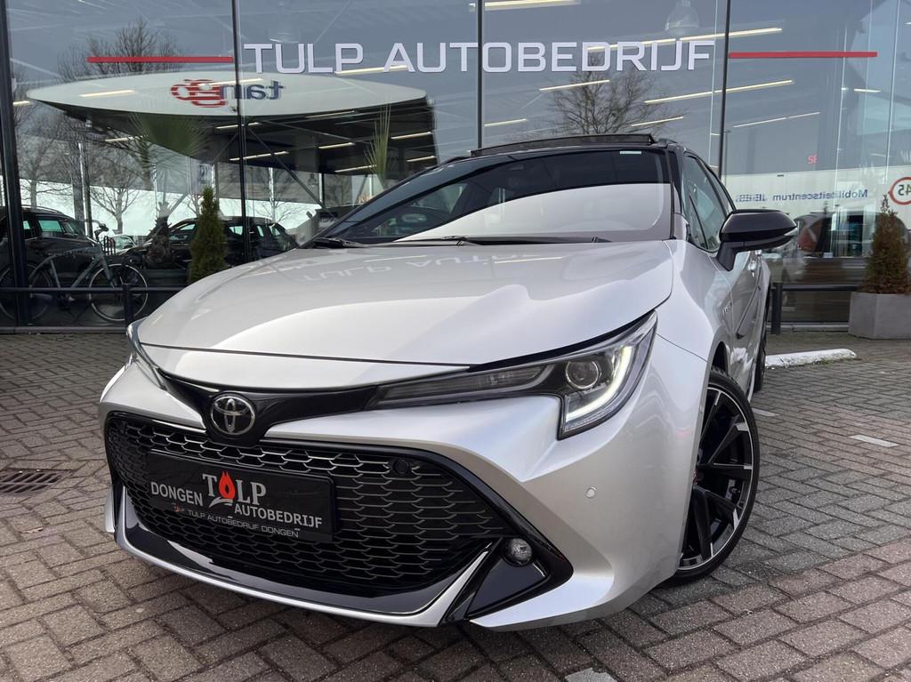Toyota Corolla Touring Sports 2.0 Hybrid GR-Sport Plus Mooi!, Auto's, 1345 kg, Gebruikt, Zwart, 4 cilinders