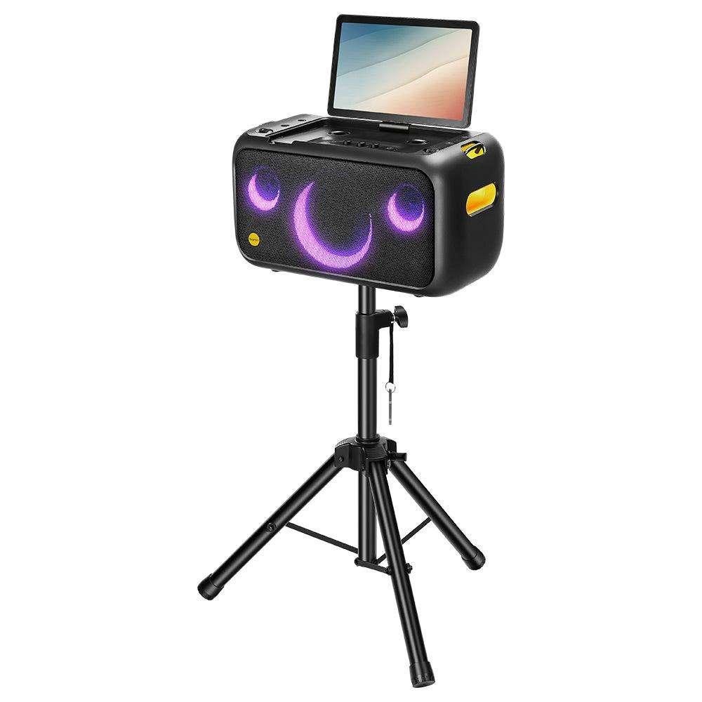 Ikarao partyspeaker karaoke karaokeset te huur, Ophalen, Zo goed als nieuw, Complete set