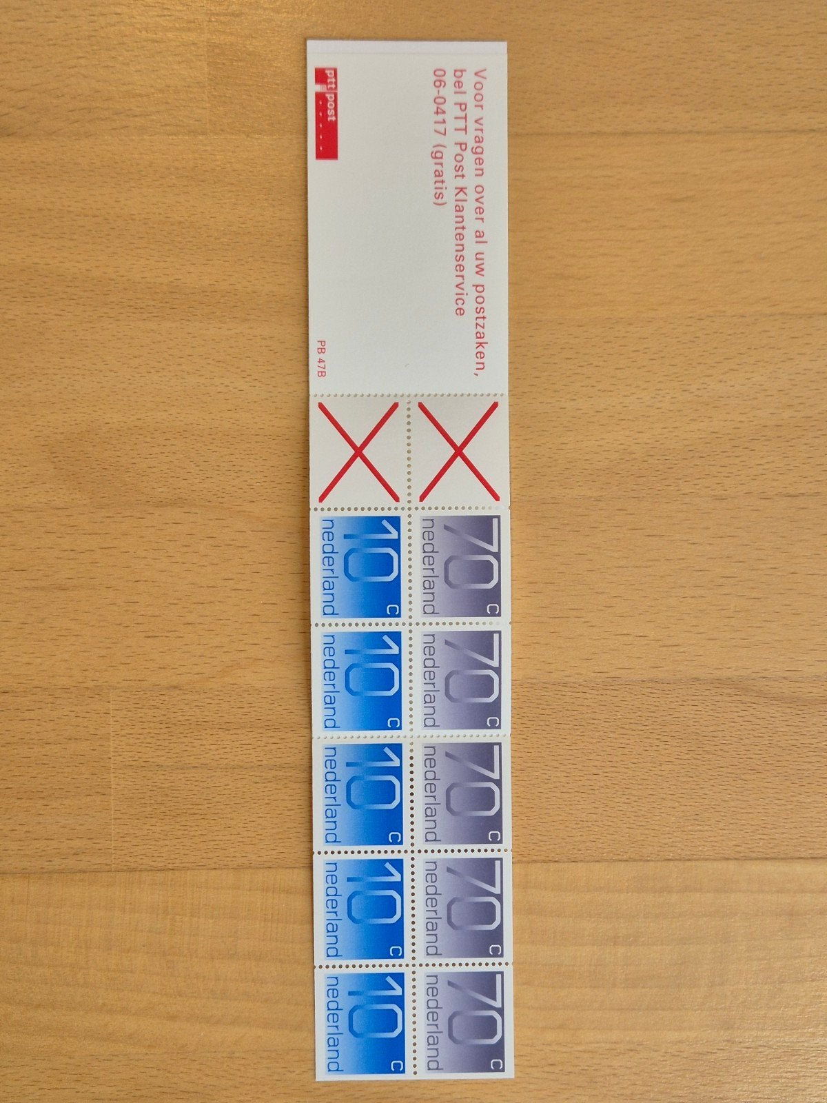 Nederland 1994 postzegelboekje PB 47B, Ophalen of Verzenden, Na 1940, Postfris
