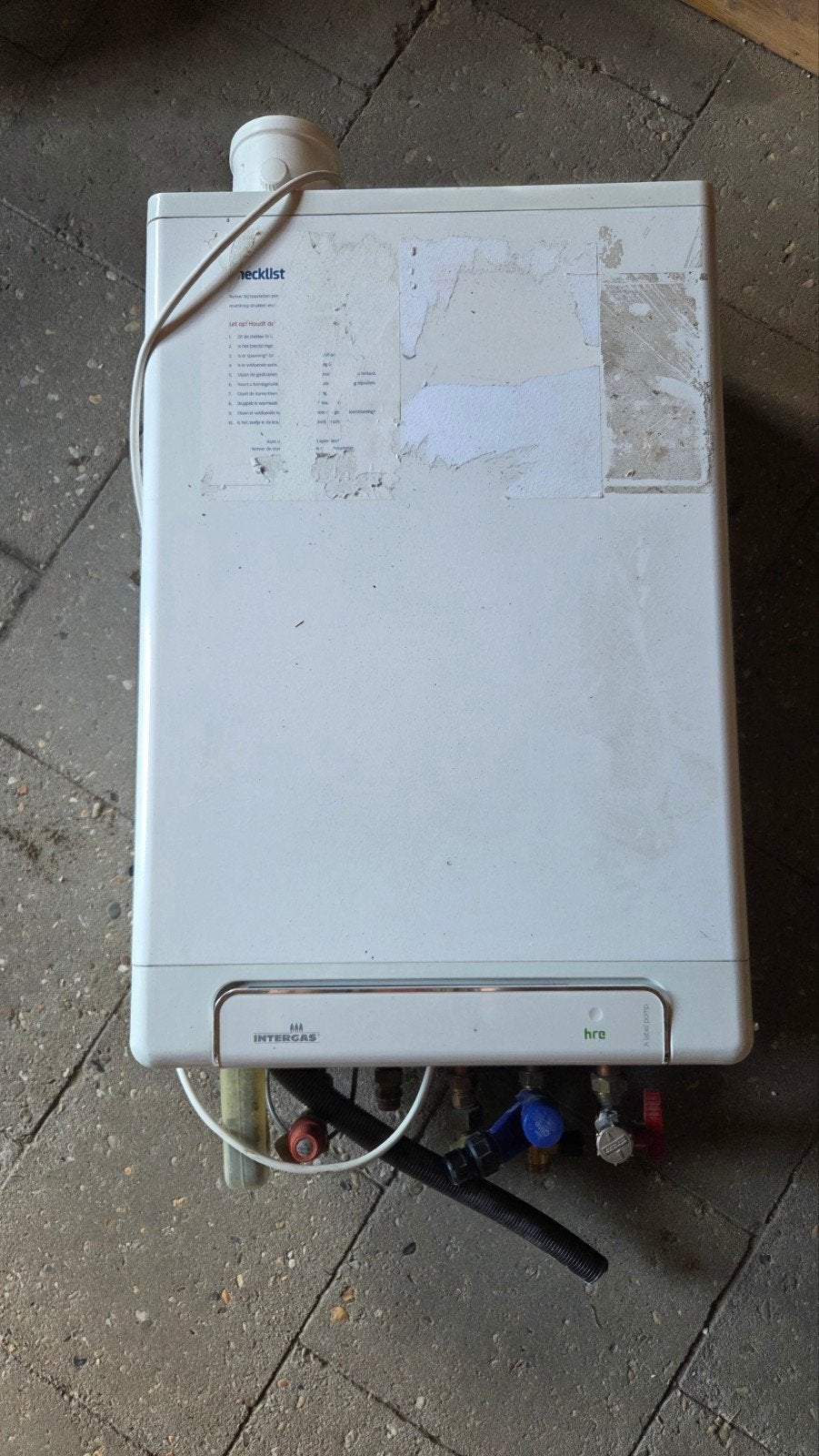 Intergas Kompakt HRE 28/24 A CV-ketel, Doe-het-zelf en Verbouw, Verwarming en Radiatoren, Gebruikt, Hoog rendement (Hr), Cv-ketel of Combi-ketel
