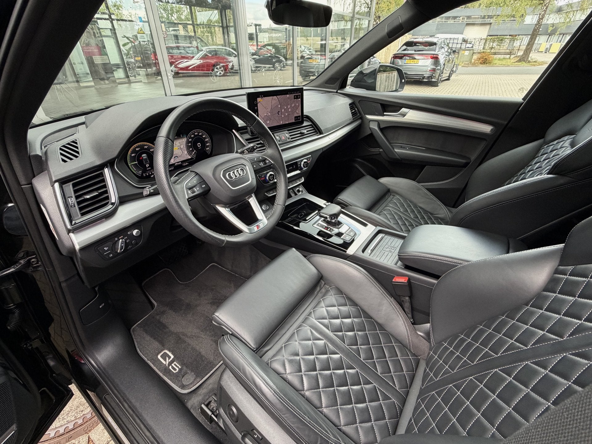 Audi Q5 55 TFSI-e 367PK COMPETITION *!* PANODAK/ 21 INCH/ RS, Auto's, Automaat, Dealer onderhouden, Gebruikt, Euro 6