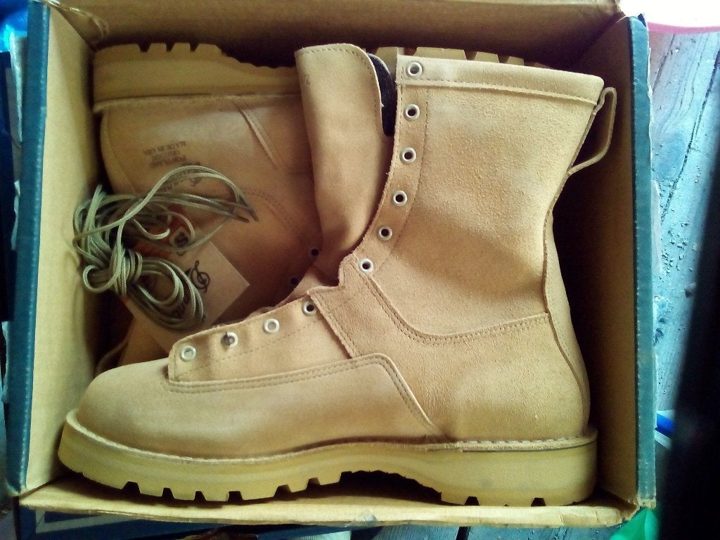 Danner Boots Kisten Legerkisten US Army Desert NIEUW (46), Verzenden, Landmacht, Amerika, Kleding of Schoenen