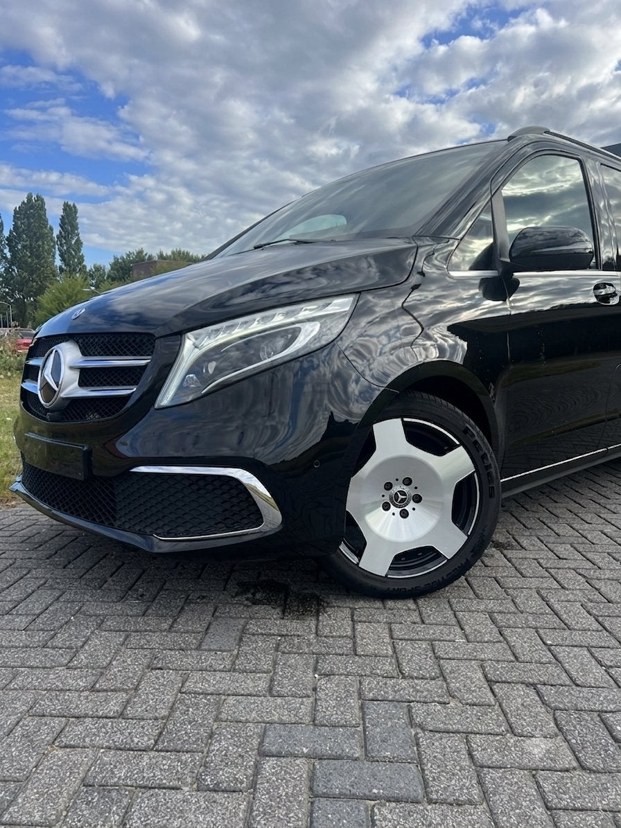 19 inch Monoblock 2026 velgen met banden MerV klasse/EQV/Vit, Auto-onderdelen, Banden en Velgen, Velg(en), Nieuw, Zomerbanden