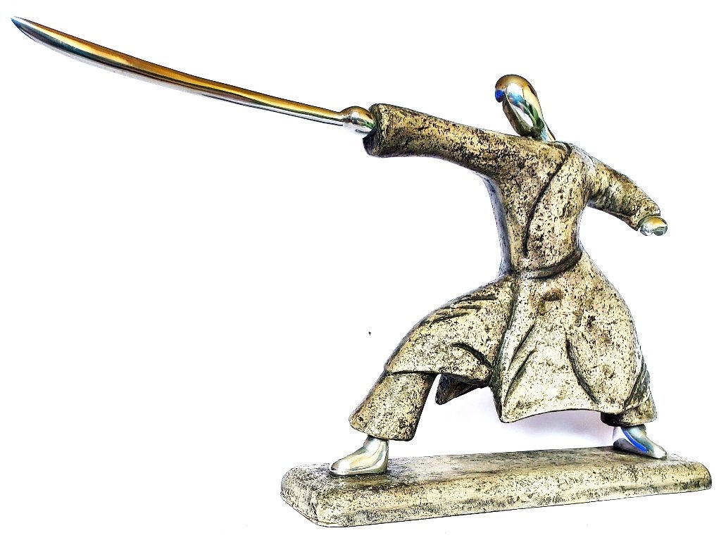 Beeld Modernist Large Samurai sculpture, Ophalen of Verzenden