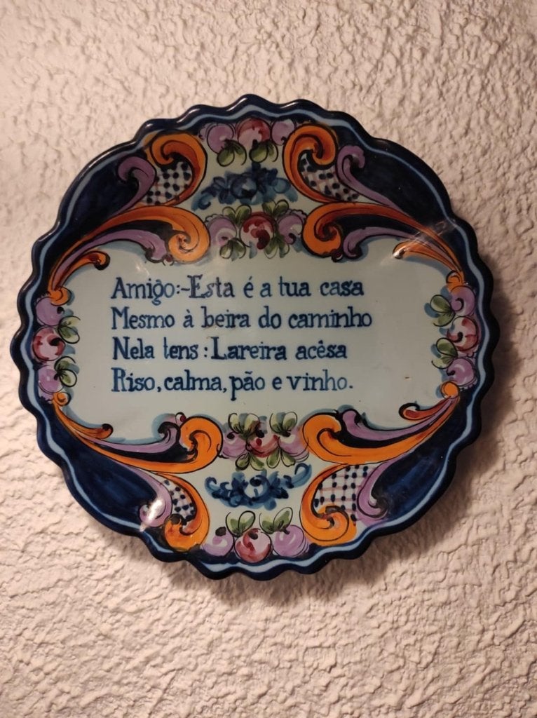 Portugees wandbord (ca 1950), Ophalen of Verzenden