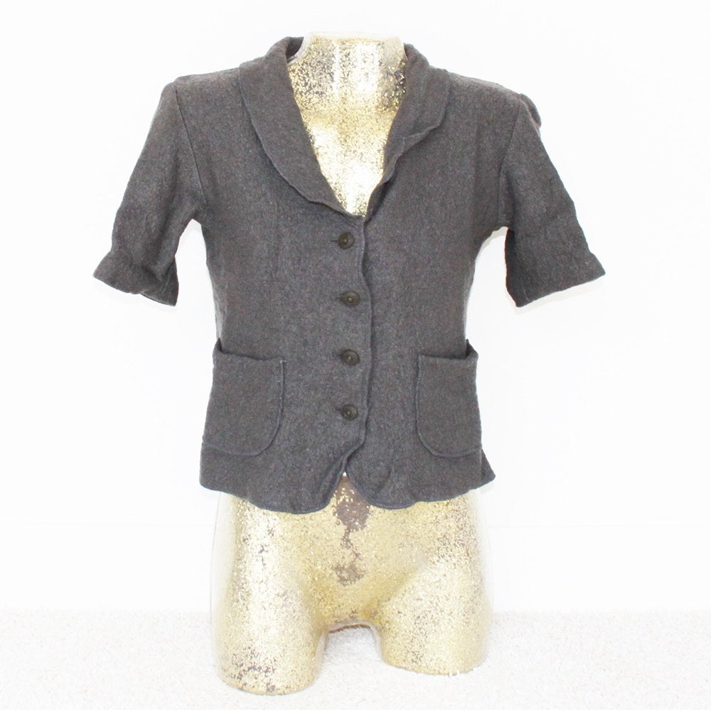 Grijs Vintage Vestje (S) - 27 € 20,-, Ophalen of Verzenden, Zo goed als nieuw, Vintage, Jasje