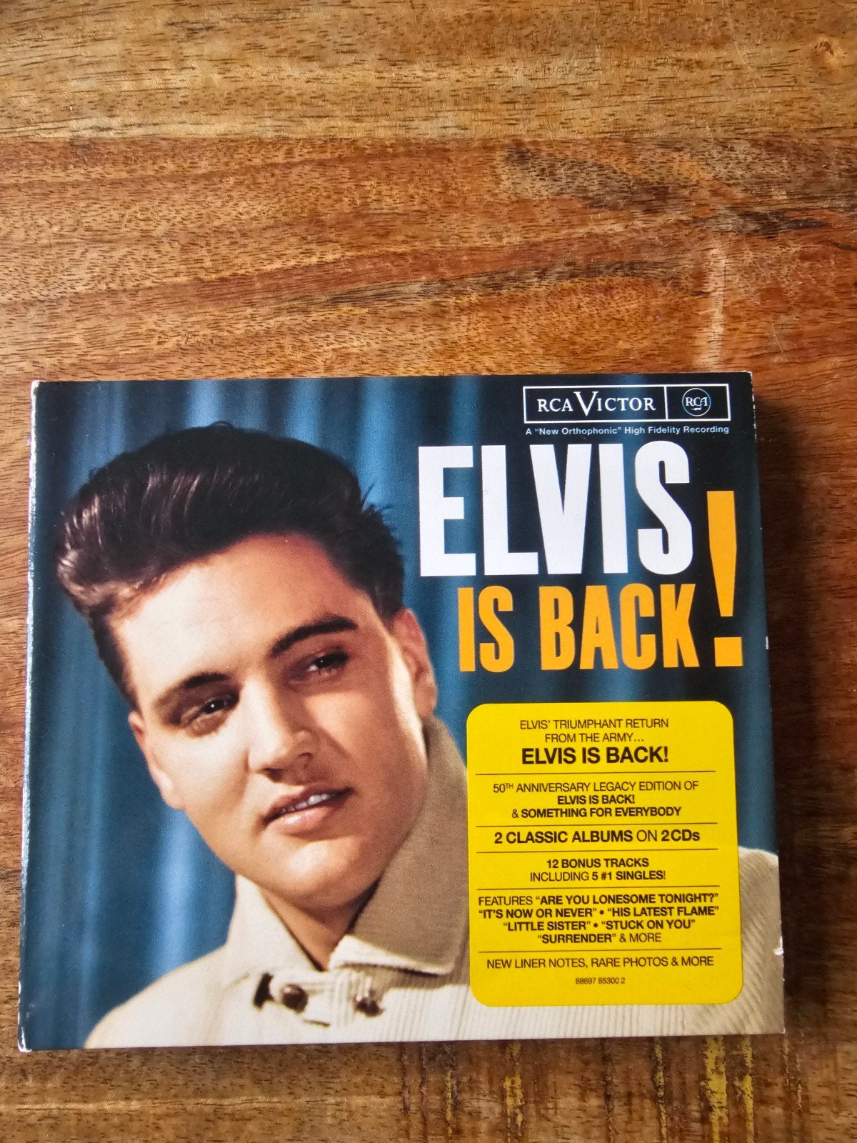 Elvis Presley - Elvis Is Back! & Something For Everybody, Cd's en Dvd's, Ophalen of Verzenden, 1960 - 1969, Zo goed als nieuw