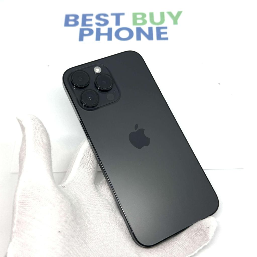 iPhone 14 Pro Max 256GB zwart /zeer net /100% batt /garantie, 256 GB, Apple, Zwart, Zonder simlock