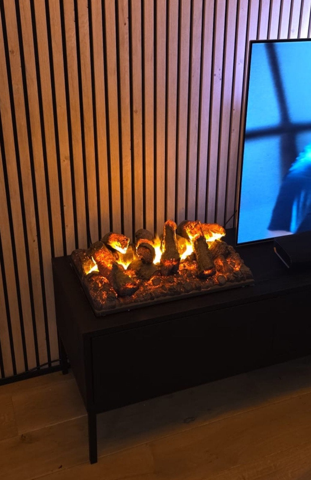 Dimplex / Faber Inbouw Sfeerhaard. CAS500, Ophalen, Zo goed als nieuw, Inbouwhaard, Elektrische haard