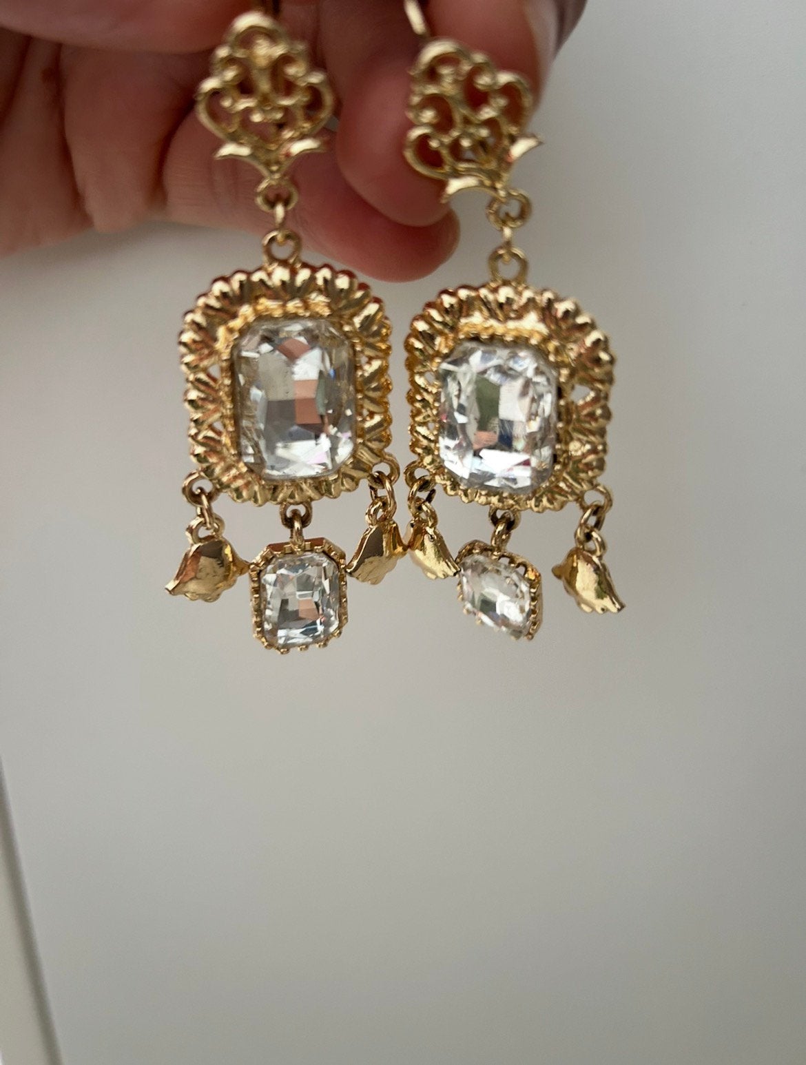 Marokkaanse sieraden set oorbellen en ketting takchita/kafta, Ophalen of Verzenden, Zo goed als nieuw, Overige typen