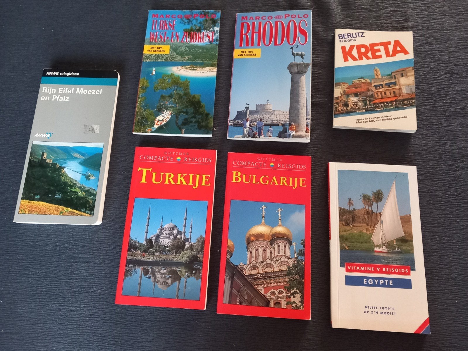 7 Reisgidsen, Ophalen of Verzenden, Zo goed als nieuw, Europa, Reisgids of -boek