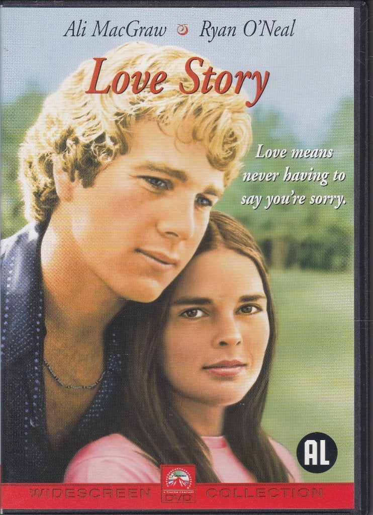 Love story ֎ 1970, Ali MacGraw, Ryan O'Neal, Cd's en Dvd's, Dvd's | Klassiekers, 1960 tot 1980, Gebruikt, Alle leeftijden, Ophalen of Verzenden