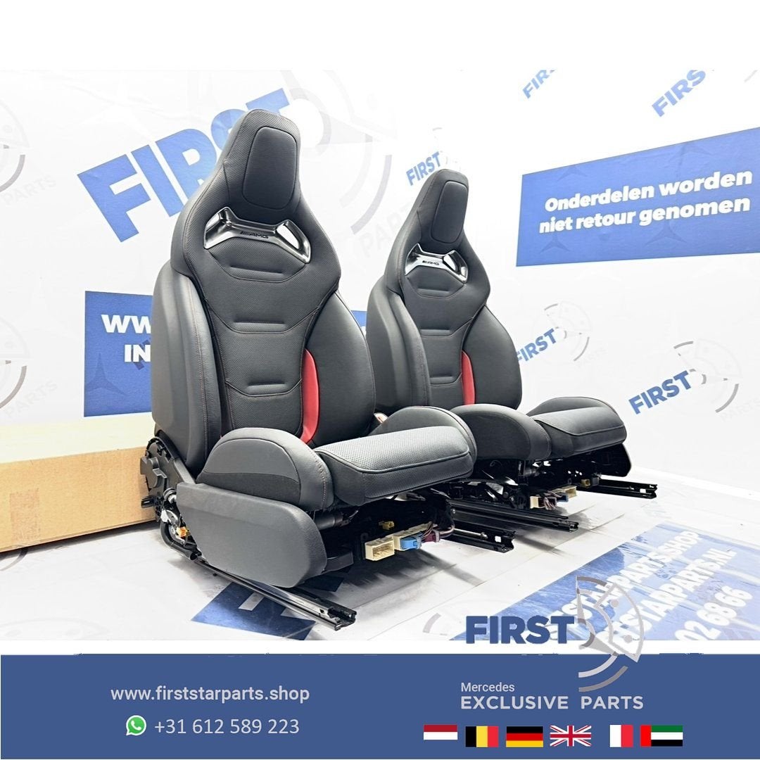 W206 C63 STOELEN AMG C63s KUIPSTOELEN SET C63 EPERFORMANCE i, Gebruikt, -, Ophalen of Verzenden, -