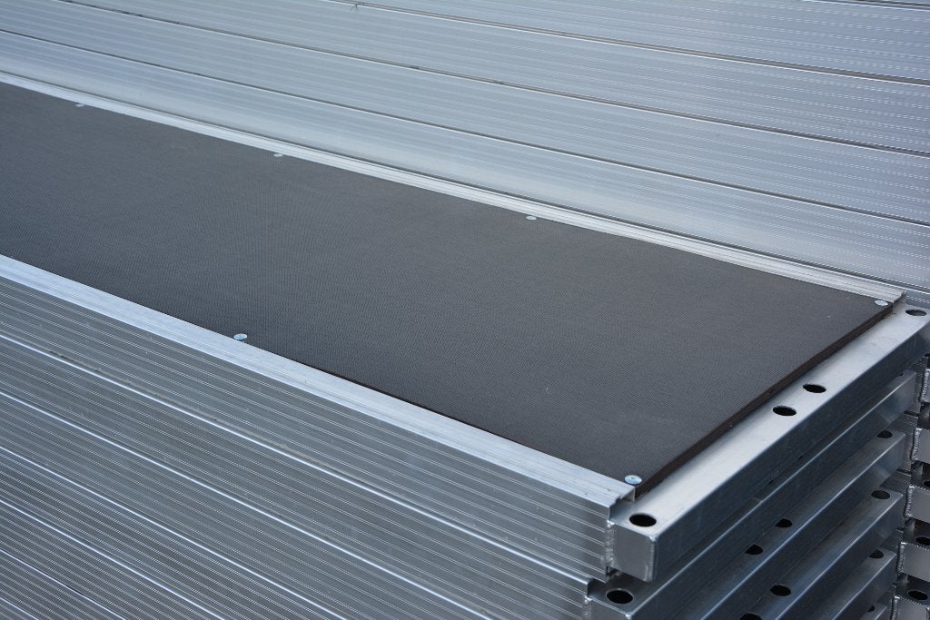 Aluminium steiger | 120 m² | GRATIS LEVERING, Doe-het-zelf en Verbouw, Verzenden, Nieuw, Gevelsteiger, 5 meter of hoger