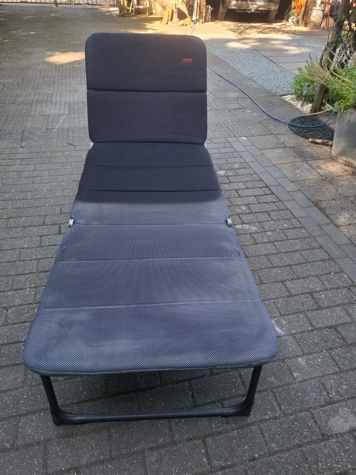 Crespo campingbed/ligstoel - Comfortabel en opvouwbaar, Ophalen, Zo goed als nieuw, Overige