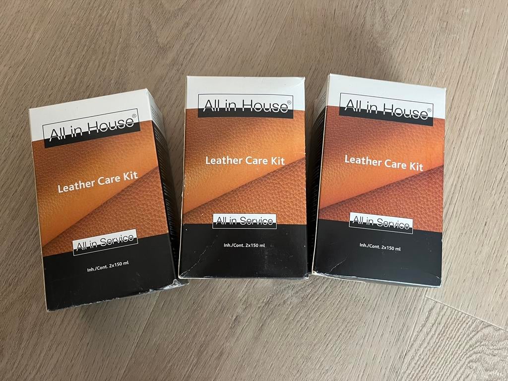 All in House Leather Care Kit, Huis en Inrichting, Ophalen, Nieuw, Rechthoekig