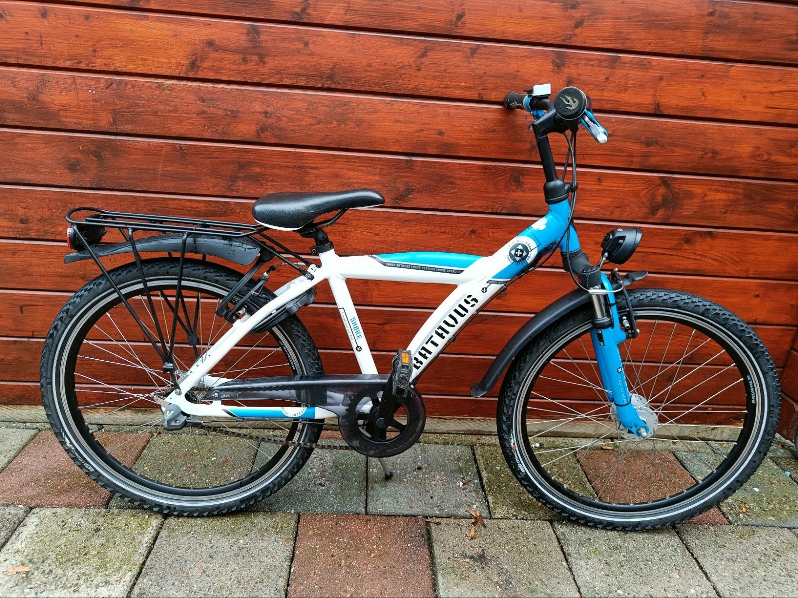 Prachtige Batavus Snake 24 inch jongensfiets met 3 V, Ophalen, Terugtraprem, 24 inch, Zo goed als nieuw
