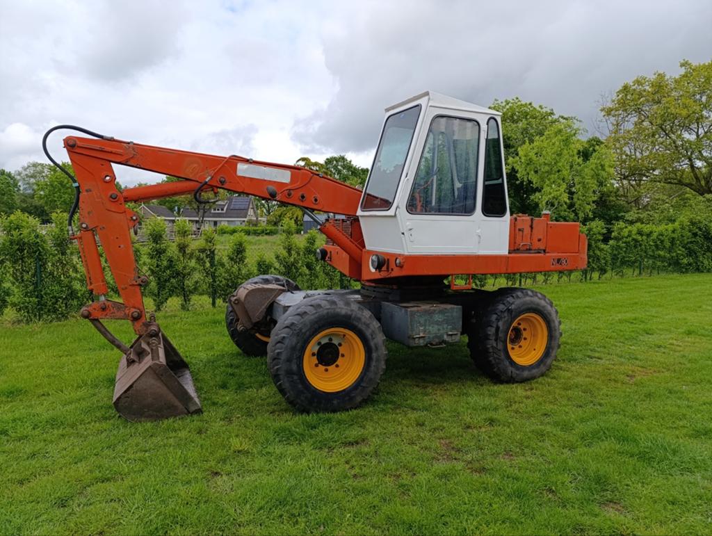 Mobiele graafmachine - Ideaal voor kleinere klussen, Ophalen, Graafmachine