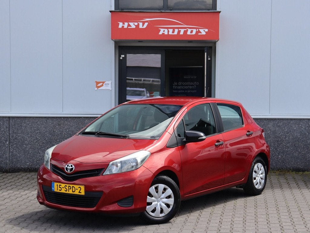 Toyota Yaris 1.0 VVT-i Comfort airco 4-deurs org NL, Auto's, Toyota, Euro 5, Gebruikt, Origineel Nederlands, Bedrijf