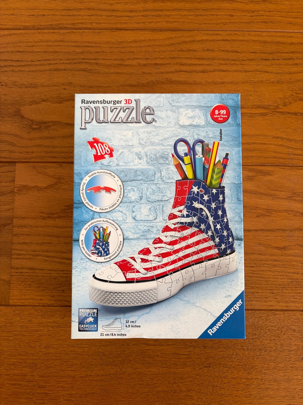 Ravensburger 3D Sneaker Puzzel, Ophalen of Verzenden, Meer dan 50 stukjes, Zo goed als nieuw, 6 jaar of ouder
