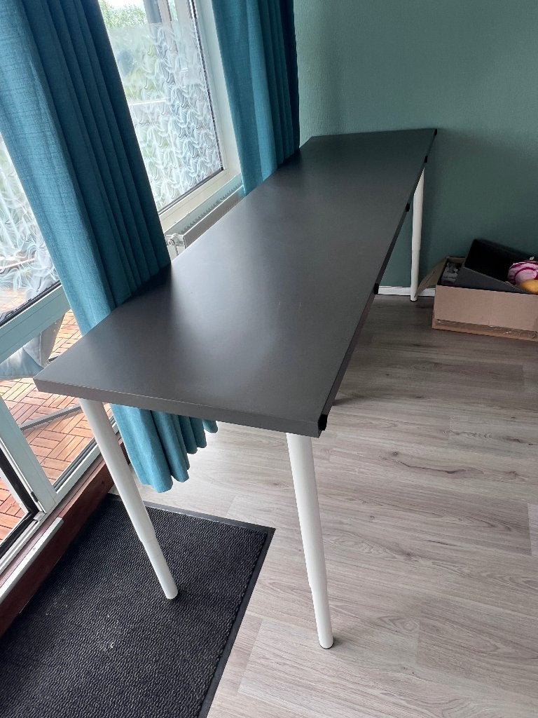 Bureautafel MOET SNEL WEG, Huis en Inrichting, Ophalen, Gebruikt, In hoogte verstelbaar, Schoolbureau