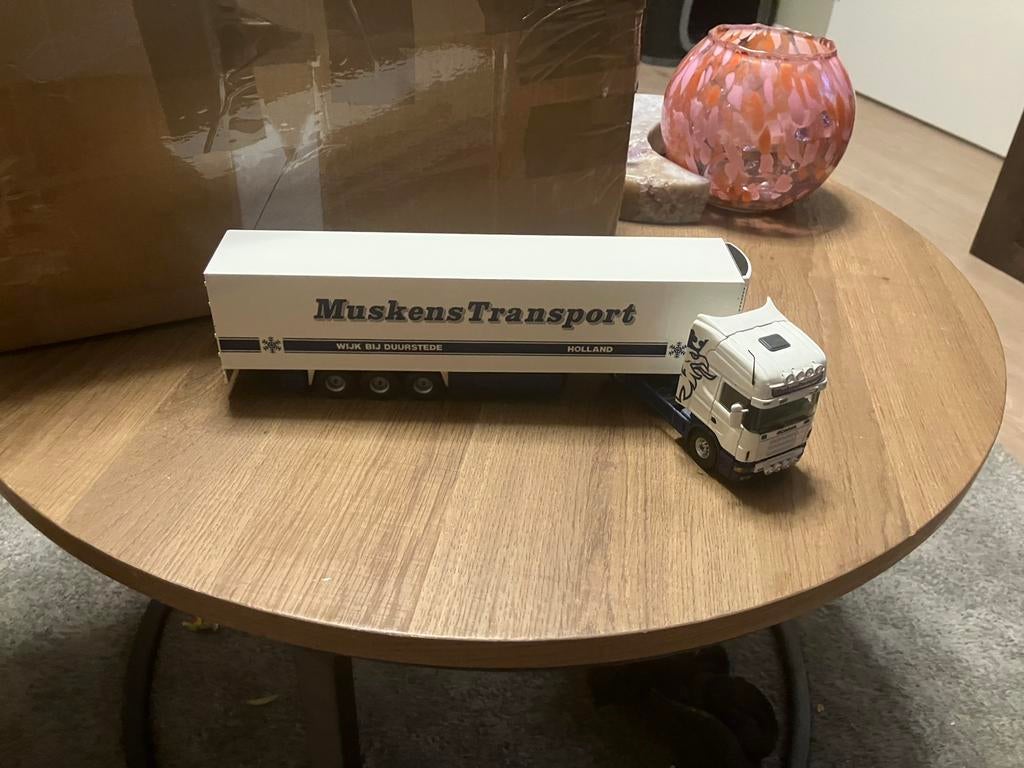 Tekno schania 144 muskens transport, Ophalen of Verzenden, Zo goed als nieuw, Bus of Vrachtwagen, Tekno