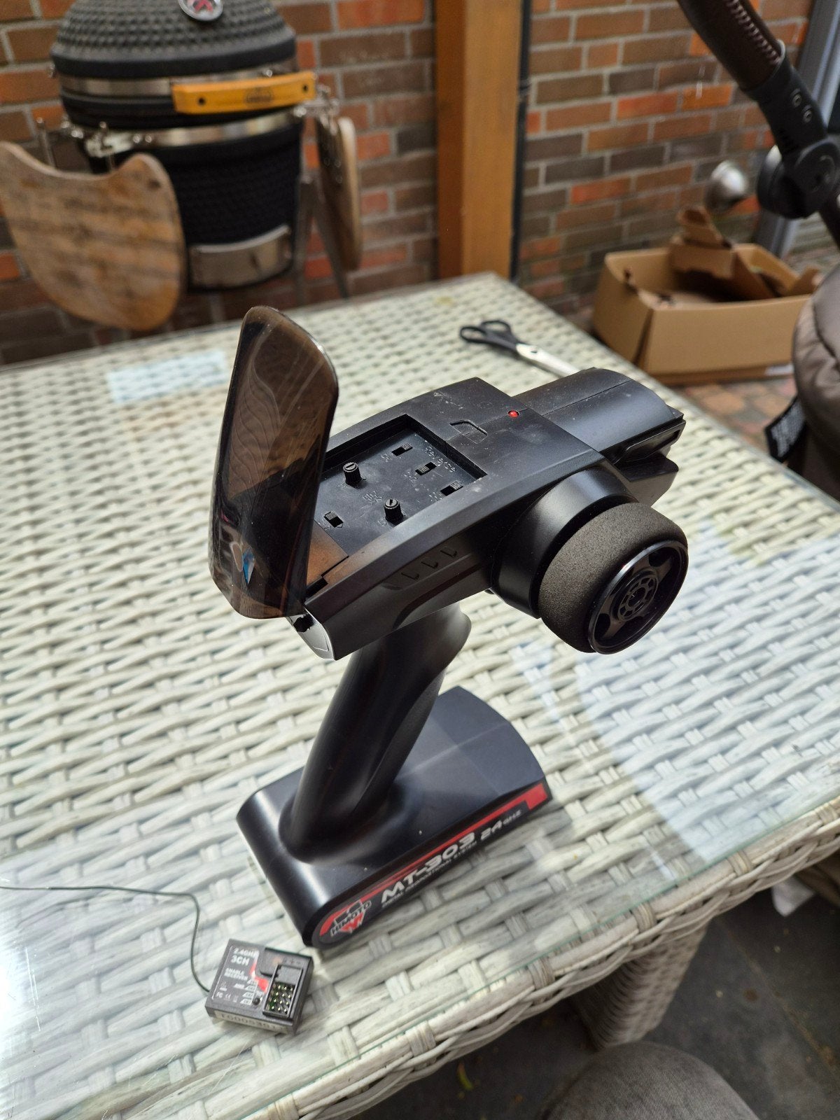 Himoto MT-303 Zender en Ontvanger 2.4GHz, Ophalen of Verzenden, Gebruikt, Overige schalen, Onderdeel