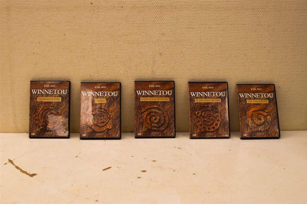 5 dvd van Winnetou 48950, Cd's en Dvd's, Cd's | Overige Cd's, Gebruikt, Ophalen of Verzenden